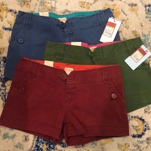 Mossimo Supply Co. shorts - 3 pairs